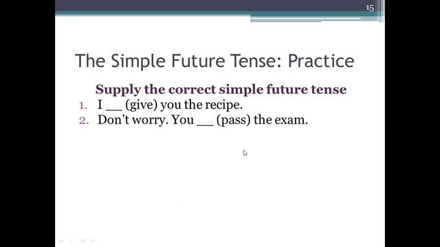 Eng#12: The Future Indefinite Tense with Will, Going to, Present Continuous - Form, Uses & Exercise смотреть онлайн
