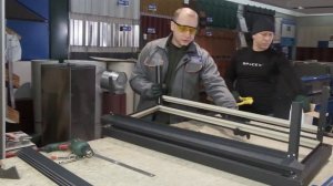 ООО "Кровли-Фасады" Изготовление жалюзийной флюгарки.