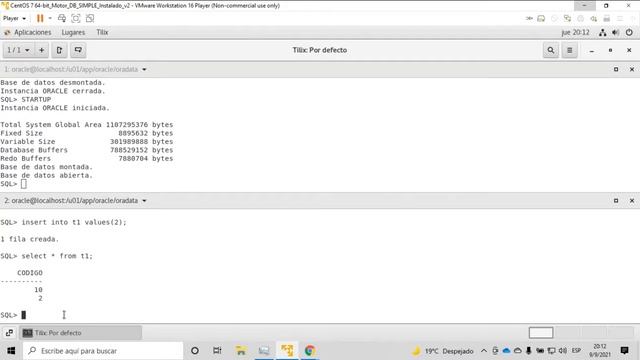 startup Oracle смотреть онлайн