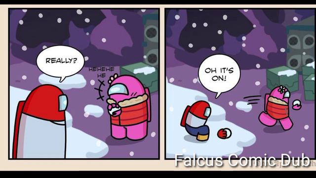 Flirting With The Imposter | Among Us Comic Dub смотреть онлайн
