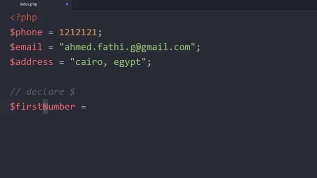 13 - PHP Variables смотреть онлайн