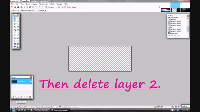 Making A Signature With Paint.net