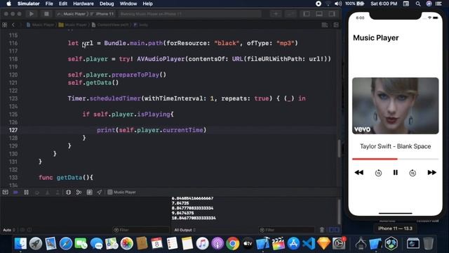 Custom Audio Player Using SwiftUI - AVAudioPlayer Using SwiftUI - SwiftUI Tutorial