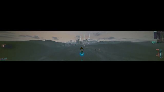 Cyberpunk 2077 with flight mod смотреть онлайн