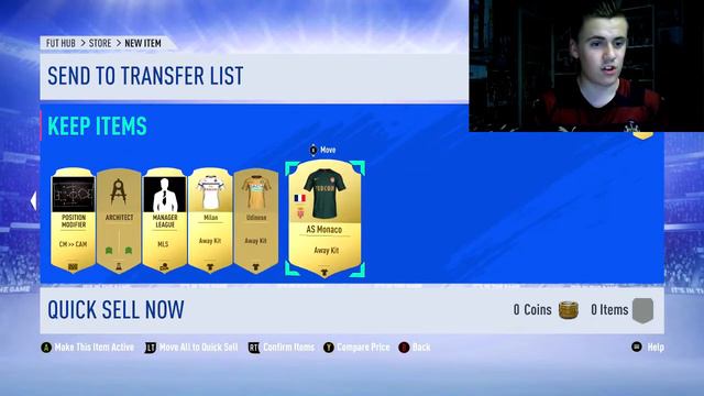 *90 RATED PLAYER* FIFA 19 PACK OPENING! смотреть онлайн