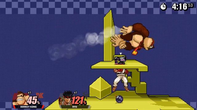super smash flash 2 V1.2 classic mode Donkey kong Insane смотреть онлайн