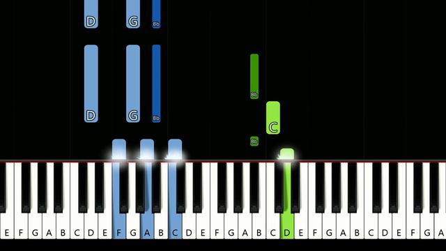 Keri Hilson - Knock You Down (piano tutorial) смотреть онлайн