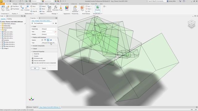 Inventor 2024 What's New - Oriented minimum bounding box смотреть онлайн