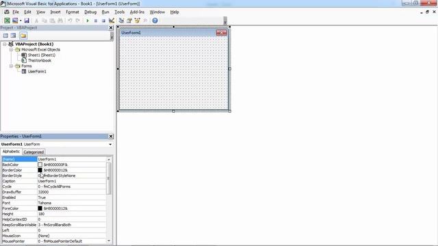 Excel VBA - How to Change UserForm Name смотреть онлайн