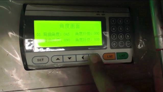 Станок для гибки сетки MB 3000 MB 6000 пульт управления угол гибки TJK MACHINERY смотреть онлайн