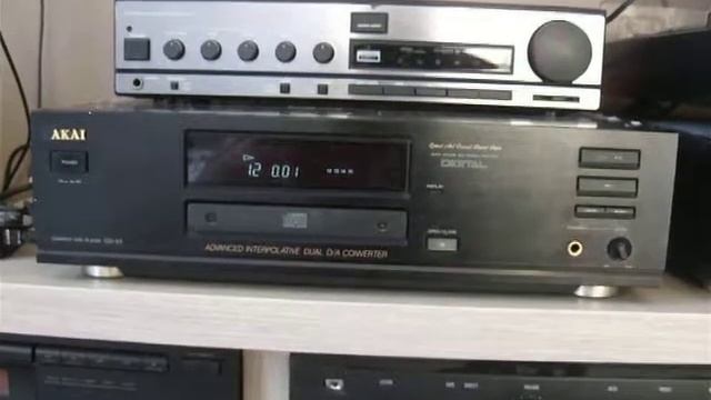 AKAI CD-37 & Arcam Alpha 6 Plus Amp. & SOUND REALITY Sp.