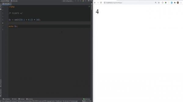8 PHP Float Data Type - Full PHP 8 Tutorial