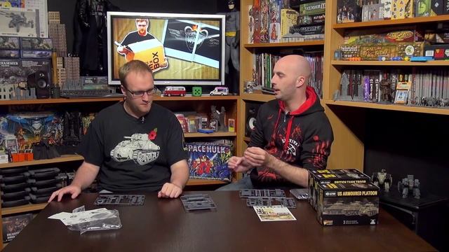 Unboxing: Tank Platoons Of Bolt Action - Part 1 The American Shermans! смотреть онлайн
