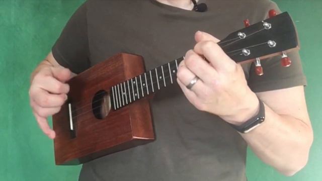 Cigar Box Concert Ukulele by Michael J King смотреть онлайн