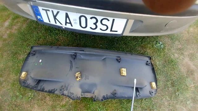 Jak Wymienić Zamek W Klapie Bagażnika ||  Wymiana Wkładki Zamka Bagażnika Fiat Punto 2