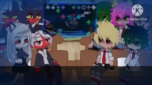 || MHB/MHA React to FNF! || Friday night Funkin vs Sonic exe! || ENCORE SONGS!! || DumsdeyFNFChanne