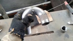 Гусак (вертлюг), для ручного гидробурения скважин на воду.