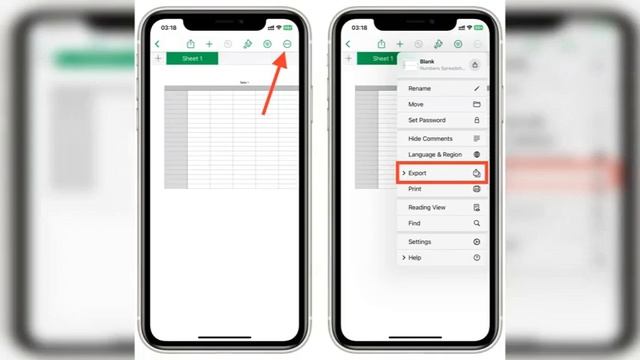 Comment Convertir Apple Numbers En Microsoft Excel