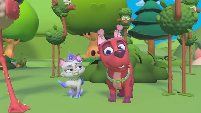 Amor de cachorro na clínica de cuidados neste dia dos namorados! ❤️ Novos episódios do Odd-paw Vet смотреть онлайн