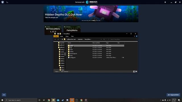 How to install FancyMenu on your 1.12 Minecraft modpack смотреть онлайн