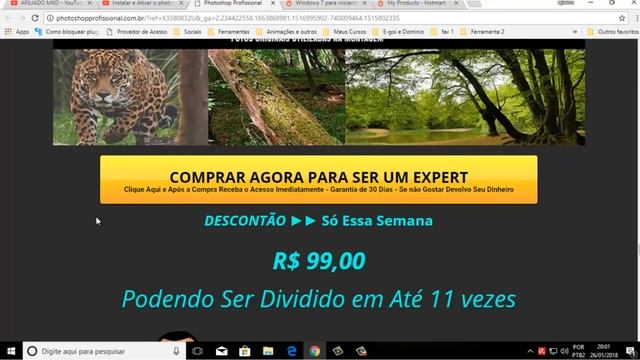 Como Fazer a Instalação do Photoshop CC 2018 Deixando Tudo Ativado смотреть онлайн