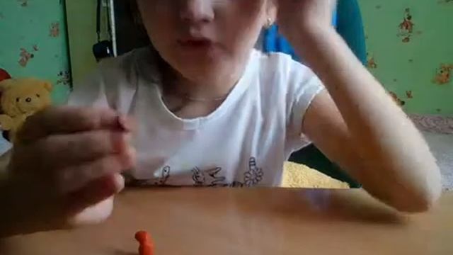 Делаем белочку из пластилина. смотреть онлайн