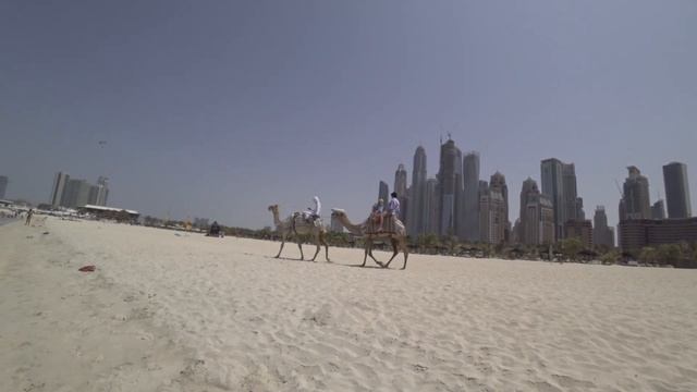 ОБЗОР ПЛЯЖ JBR MARINA DUBAI, И ДОРОГА К MARINAVIEWHOTEL