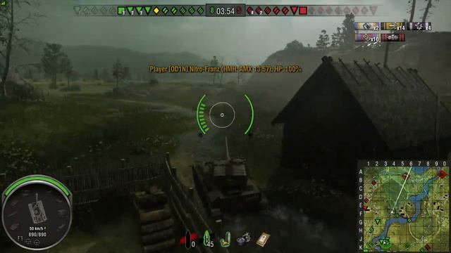 AMX 13 57 5.5K Total 2.6+2.9 Mastery nice spotting and cleanup on Komarin with Nitro-Franz WoT Ps4 смотреть онлайн