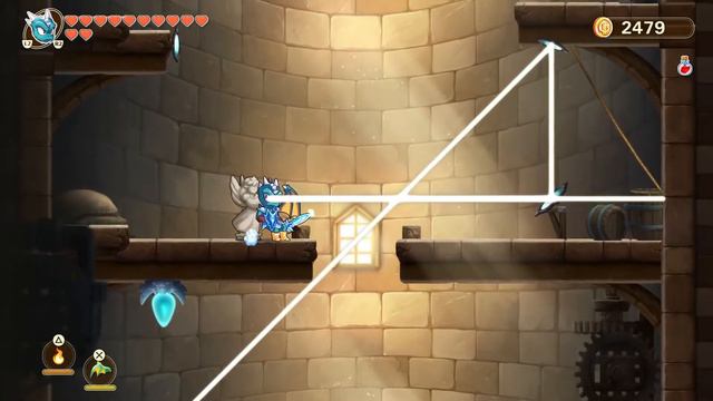 Monster Boy and the Cursed Kingdom.Начало.70% карты смотреть онлайн
