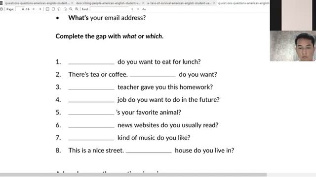 Indonesian EFL - Learning how to ask Questions смотреть онлайн