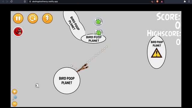 Slingshot Frenzy - Playthrough All Levels (Testing Grounds, Testing in Space) смотреть онлайн