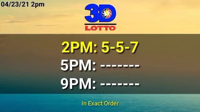 2pm PCSO Lotto Result Today April 23, 2021 2D 3D STL ez2 Swertes смотреть онлайн