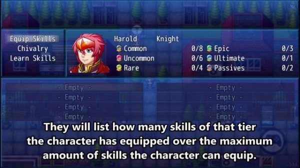 YEP.91 - Equip Skill Tiers - RPG Maker MV
