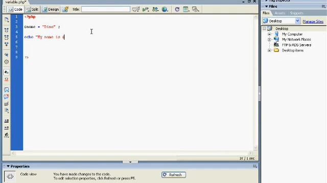 d'marlbes php tutorial variable смотреть онлайн