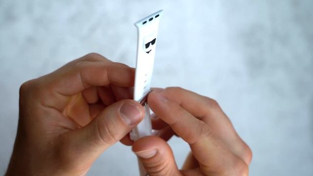 Apple Watch 38/40/41- 42/44/45/49 mm Karl Lagerfeld Karl és Choupette óraszíj fehér смотреть онлайн