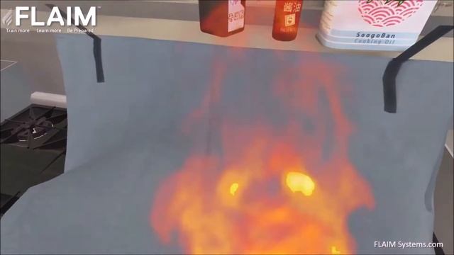 FLAIM Extinguisher - Scenario Walkthrough Commercial Kitchen Wok Fire Blanket смотреть онлайн