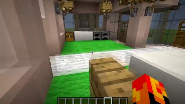 Строительство в MineCraft #2 (Дом в современном стиле) смотреть онлайн