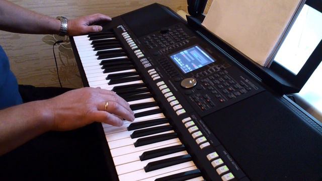 Pet Shop Boys - It's A Sin on YAMAHA PSR S950 смотреть онлайн