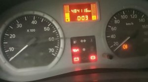 Рено Логан, проблемы с холостым ходом, горит чек