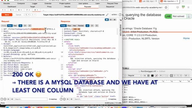 LG7 SQL injection attack querying the database type and version on MySQL and Microsoft смотреть онлайн