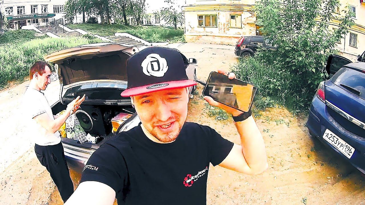 Mitsubishi Lancer IX Лансер 9 протягиваем питание КГ 35. Подключаем усилитель и сабвуфер смотреть онлайн