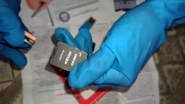 Дефектный адаптер для чтения карт памяти MicroSD / Defected MicroSD Adapter