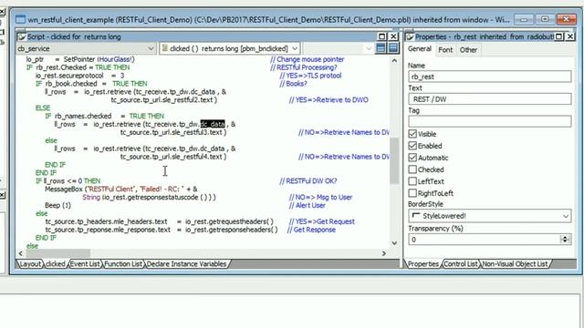 PB 2017 DW JSON Retrieve смотреть онлайн
