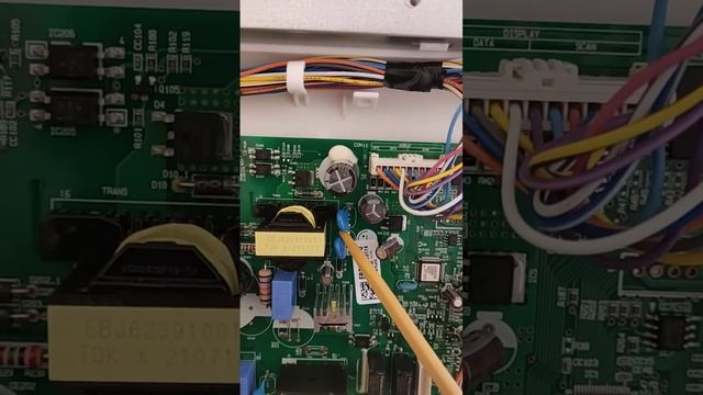 Свист платы инверторного холодильника LG. смотреть онлайн