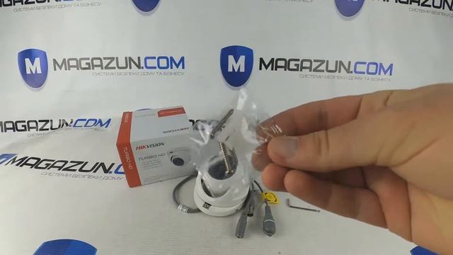 Обзор работы MHD камеры HikVision DS-2CE56C0T-IRMF (2.8 мм) смотреть онлайн