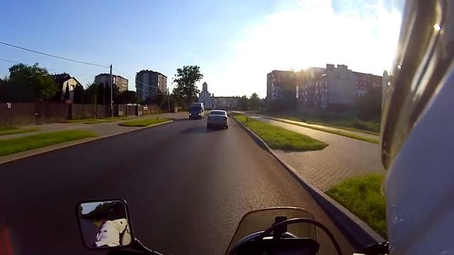 Новая дорога в Чкаловск через Сельму. Калининград. смотреть онлайн