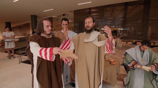 Реконструкция на литургия в Епископската базилика на Филипопол смотреть онлайн