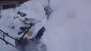 Самодельный снегоуборщик из бензопилы