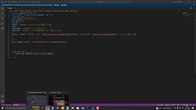 DİSCORD BUTONLU OYNUYOR GÜNCEL!! | DİSCORD RİCH PRESENCE | 2023 смотреть онлайн