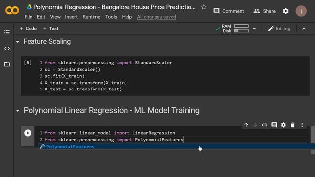 Polynomial Regression in python in Hindi Detail Explanation | Machine Learning Algorithm Tutorial смотреть онлайн